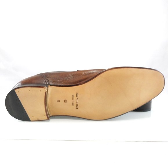 NIB$550 Bruno Magli Rosarbio Leather Flex Loafer Slip-On Dress Men's Shoes 13 - Picture 8 of 15